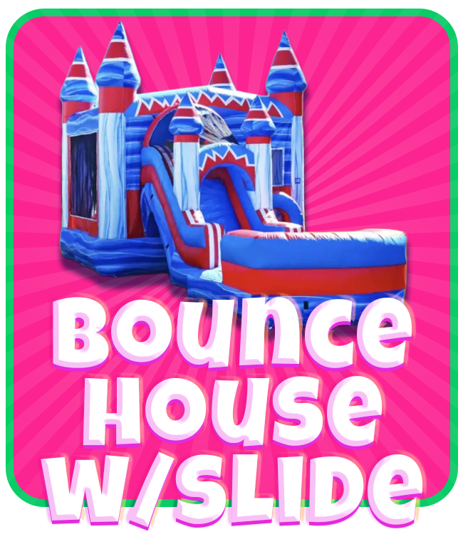 bounce house slide rentals SHINDIGZ Home