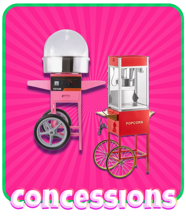 concessions rentals SHINDIGZ Home