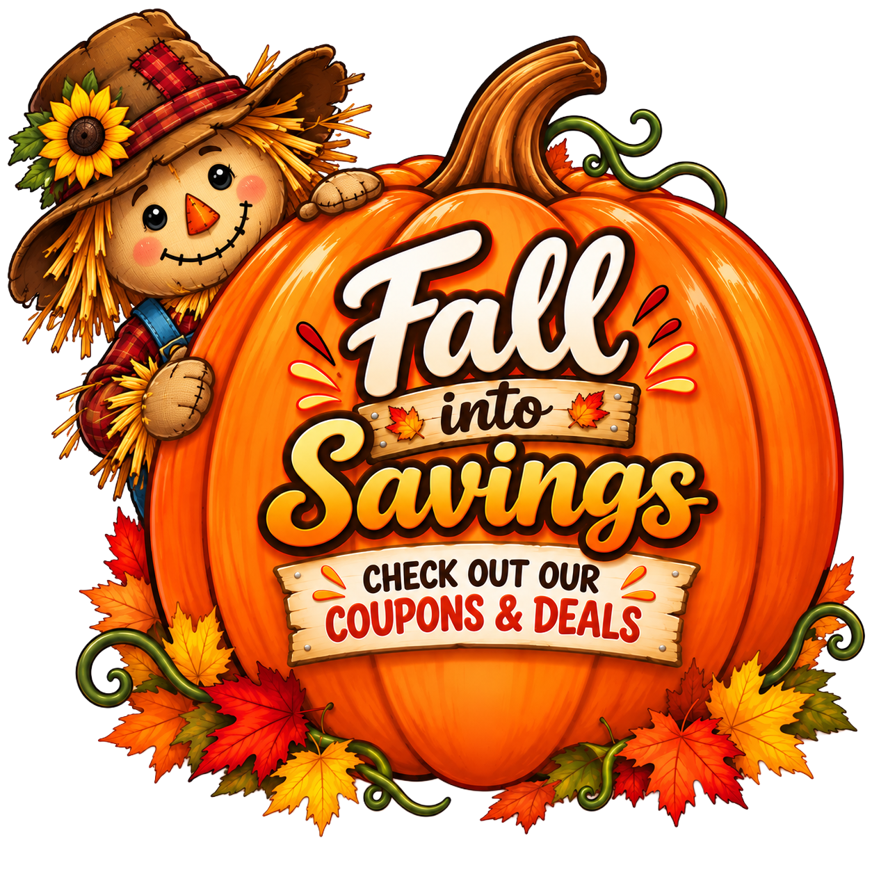 Fall into savings - check out our coupons and deals