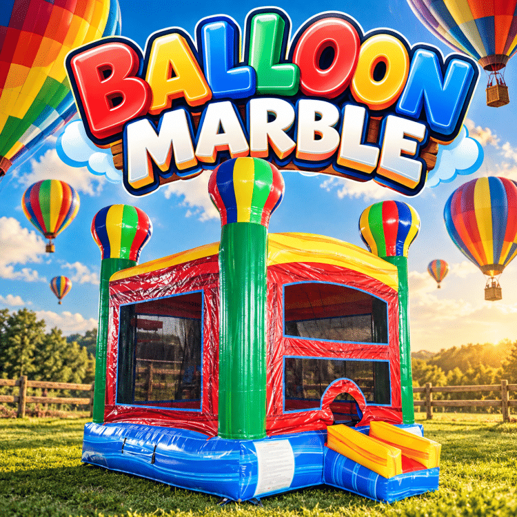 Balloon Marble - Bounce House Balloon Marble - Bounce House